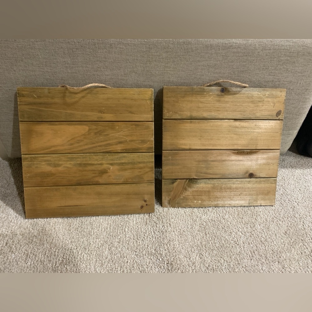 10”x10” Wooden Craft Plaques. Perfect for crafts/decor/parties etc.